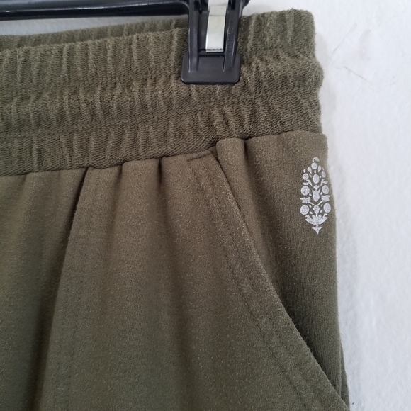 🌸 Free People | Olive Cozy Joggers‎ M - Picture 4 of 10